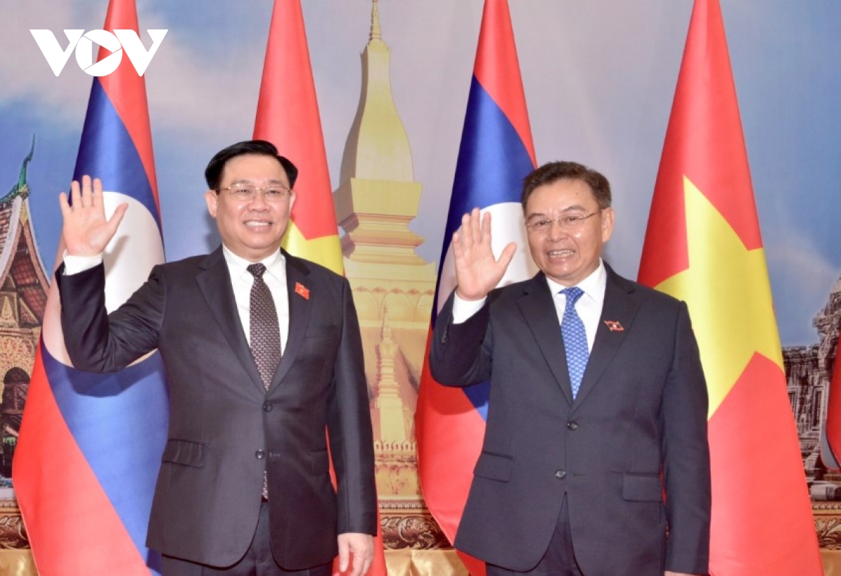 Vietnam-Laos relationship of vital importance: Vietnamese and Lao NA leaders
